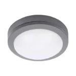 Solight LED vonkajšie osvetlenie Siena, sivé, 13W, 910lm, 4000K, IP54, 17cm