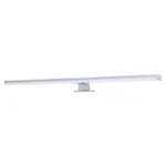 LED kúpeľňové osvetlenie nad zrkadlo, 12W, 900lm, 4000K, IP44, 60cm, strieborné