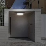 Solight LED vonkajšie osvetlenie guľaté, 20W, 1500lm, 4000K, IP54, 20cm, sivá farba – Obrázok 3
