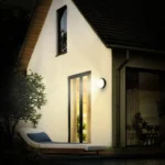 Solight LED vonkajšie osvetlenie so senzorom a nastaviteľnou CCT, 18W, 1800lm, 22cm, 2v1,biely a čierny kryt – Obrázok 2