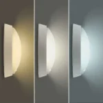 Solight LED vonkajšie osvetlenie so senzorom a nastaviteľnou CCT, 18W, 1800lm, 22cm, 2v1,biely a čierny kryt – Obrázok 4