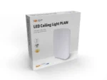 Solight LED stropné svietidlo PLAIN, 15W, 1000lm, 3000K, štvorcové, 28cm – Obrázok 2