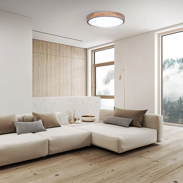 Solight LED osvetlenie s diaľkovým ovládačom Iron Oak, 48W, 3360lm, 40cm, zmena chromatickosti, stmievateľné – Obrázok 2