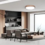Solight LED osvetlenie s diaľkovým ovládačom Iron Oak, 48W, 3360lm, 40cm, zmena chromatickosti, stmievateľné – Obrázok 3