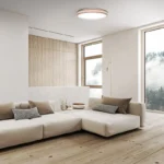 Solight LED osvetlenie s diaľkovým ovládačom Woody, 48W, 3360lm, 38cm, zmena chromatickosti, stmievateľné – Obrázok 2
