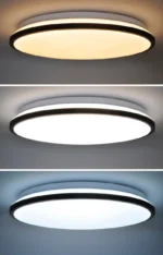 Solight LED osvětlení s dálkový ovladačem Jamil, 48W, 3360lm, 40cm, změna chromatičnosti, stmívatelné – Obrázok 4