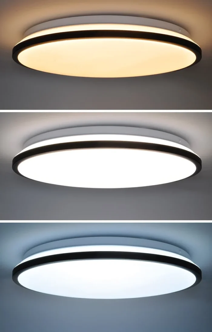 Solight LED osvětlení s dálkový ovladačem Jamil, 48W, 3360lm, 40cm, změna chromatičnosti, stmívatelné – Obrázok 4