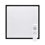 Solight LED ceiling lighting with remote control, square, wood decor, 3000lm, 40W, 45x45cm – Obrázok 3