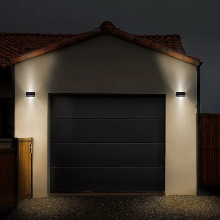 Solight LED vonkajšie nástenné osvetlenie Ragusa, 7W, 450lm, 3 CCT – Obrázok 3