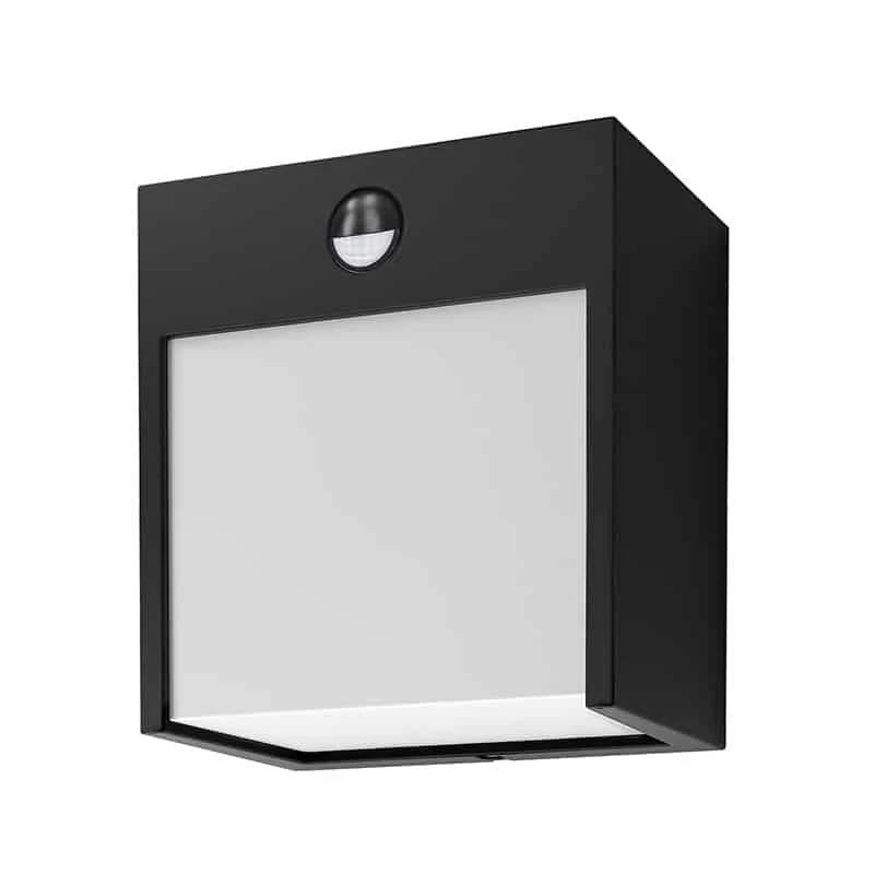 Solight LED vonkajšie nástenné osvetlenie Terni Solight LED vonkajšie nástenné osvetlenie Terni, 12W, 560lm, 3000K, PIR sensor – Obrázok 1