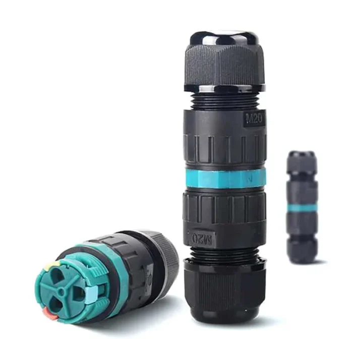 Solight káblová vodotesná spojka Fast, IP68, 5-9mm, max 2,5mm2 – Obrázok 3