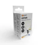 Solight LED žiarovka, miniglobe, 6W, E14, 4000K, 510lm, biele prevedenie – Obrázok 2