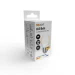 Solight LED žiarovka, miniglobe, 8W, E27, 3000K, 720lm – Obrázok 2