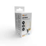 Solight LED žiarovka, miniglobe, 8W, E14, 3000K, 720lm, biele prevedenie – Obrázok 2