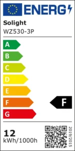 ECOLUX LED žiarovka 3-pack, klasický tvar, 12W, E27, 3000K, 270°, 1080lm, 3ks v baleniu – Obrázok 3