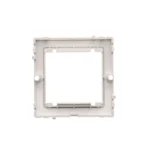 Adaptér pre montáž štandardu 45×45 mm, biela – Obrázok 2