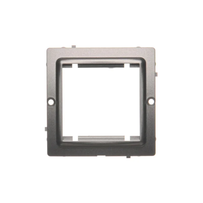 Adaptér pre montáž štandardu 45×45 mm, nerez, metalizovaný – Obrázok 3