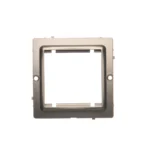 Adaptér pre montáž štandardu 45×45 mm, saténový, metalizovaný – Obrázok 3