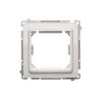 Adaptér pre montáž štandardu 45×45 mm, biela – Obrázok 3