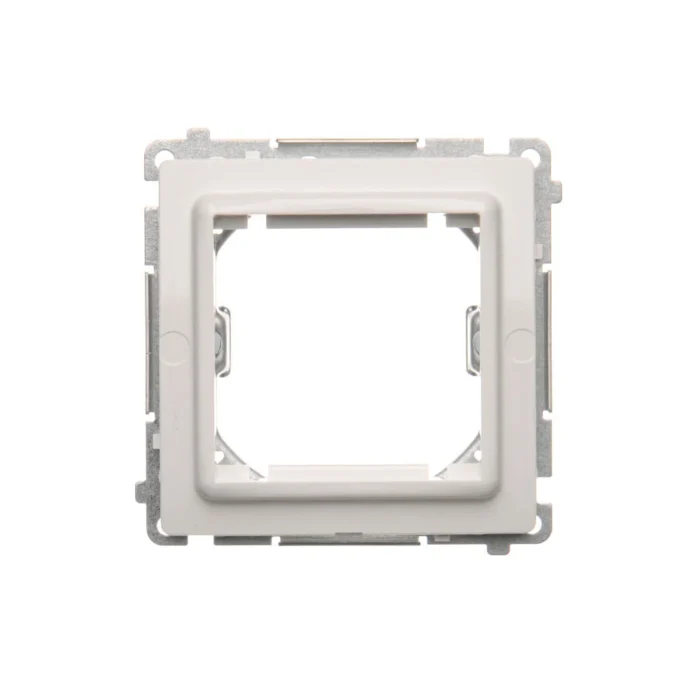 Adaptér pre montáž štandardu 45×45 mm, biela – Obrázok 3