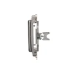 Adaptér pre montáž štandardu 45×45 mm, nerez, metalizovaný – Obrázok 4