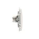 Zásuvka HDMI + počítačová RJ45 kat. 6, biela – Obrázok 2