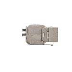 Vklad počítačovej zásuvky RJ45 kat.5e. tienené (FTP), (príslušenstvo), nerezová oceľ – Obrázok 2