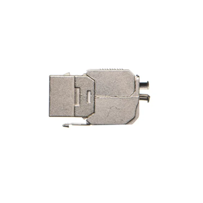 Vklad počítačovej zásuvky RJ45 kat.5e. tienené (FTP), (príslušenstvo), nerezová oceľ – Obrázok 3