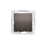 Stmievač pre LED žiarovky 230 V [Wi-Fi], 2-200 W, 230V, (prístroj s krytom), hnedá matná – Obrázok 3