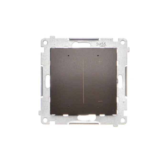 Stmievač pre LED žiarovky 230 V [Wi-Fi], 2-200 W, 230V, (prístroj s krytom), hnedá matná – Obrázok 3