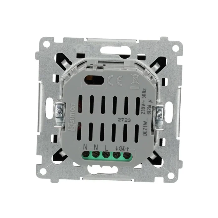 - SHUTTER, 2 x 6A, 230V, (prístroj s krytom), hnedá mat metalizované – Obrázok 4
