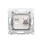 Ekvipotenciálne zásuvka, (prístroj s krytom), skrutkové svorky 2.5, 4, 6 mm2, antibakteriálna biela – Obrázok 3