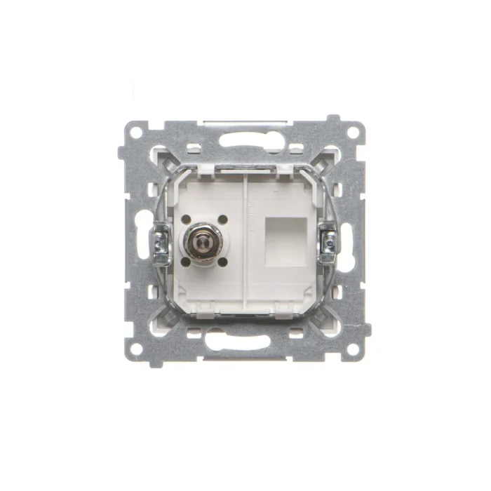 Ekvipotenciálne zásuvka, (prístroj s krytom), skrutkové svorky 2.5, 4, 6 mm2, antibakteriálna biela – Obrázok 5