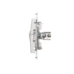 Dvojitá ekvipotenciálna zásuvka, (prístroj s krytom), skrutkové svorky 2.5, 4, 6 mm2, antibakteriálna biela – Obrázok 4