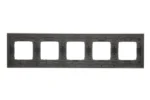 Rámček 5 - krát kovový, Klasický Inox – Obrázok 3