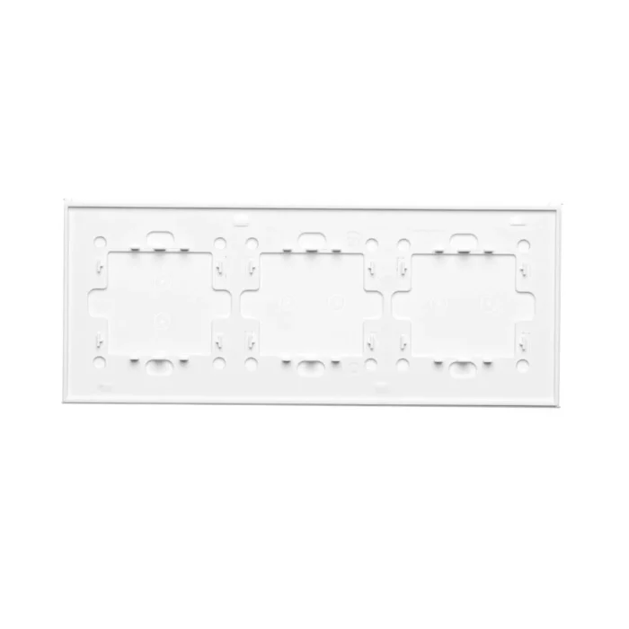 Dotykový panel 3 moduly, Modul 1: 2 horizontálne dotykové polia, Modul 2: 2 horizontálne dotykové polia, Modul 3: 2 vertikálne dotykové polia, montáž: horizontálne, perlová/biela – Obrázok 4