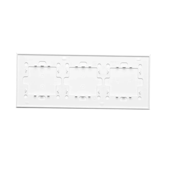 Dotykový panel 3 moduly, Modul 1: 2 horizontálne dotykové polia, Modul 2: 2 vertikálne dotykové polia, Modul 3: 2 vertikálne dotykové polia, montáž: horizontálne, perlová/biela – Obrázok 4