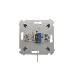 Jednopólový spínač na kľúčik - 2 pozíciový „0-I”, čierny matný, 5A – Obrázok 4