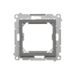 Adaptér pre montáž štandardu 45×45 mm, (prístroj s krytom), grafit matný – Obrázok 3