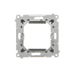 Adaptér pre montáž štandardu 45×45 mm, (prístroj s krytom), čierny matný – Obrázok 4