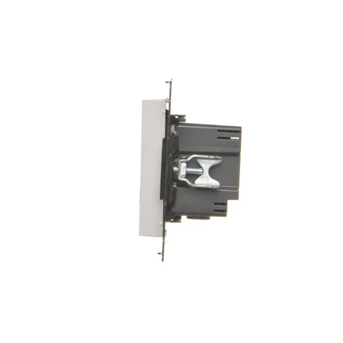 Dvojitá USB nabíjačka, C+A, (prístroj s krytom), 30W, svetlosivá matná – Obrázok 4