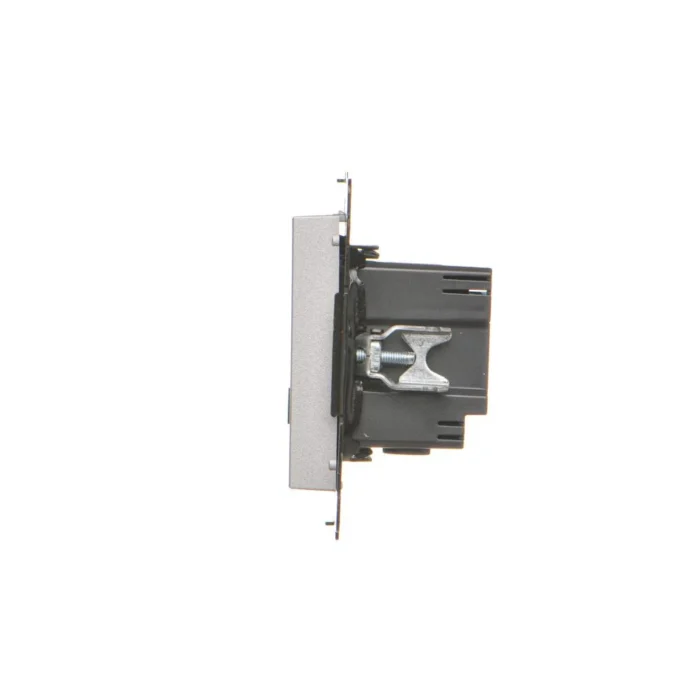 Dvojitá USB nabíjačka, C+A, (prístroj s krytom), 30W, hliník matný – Obrázok 4