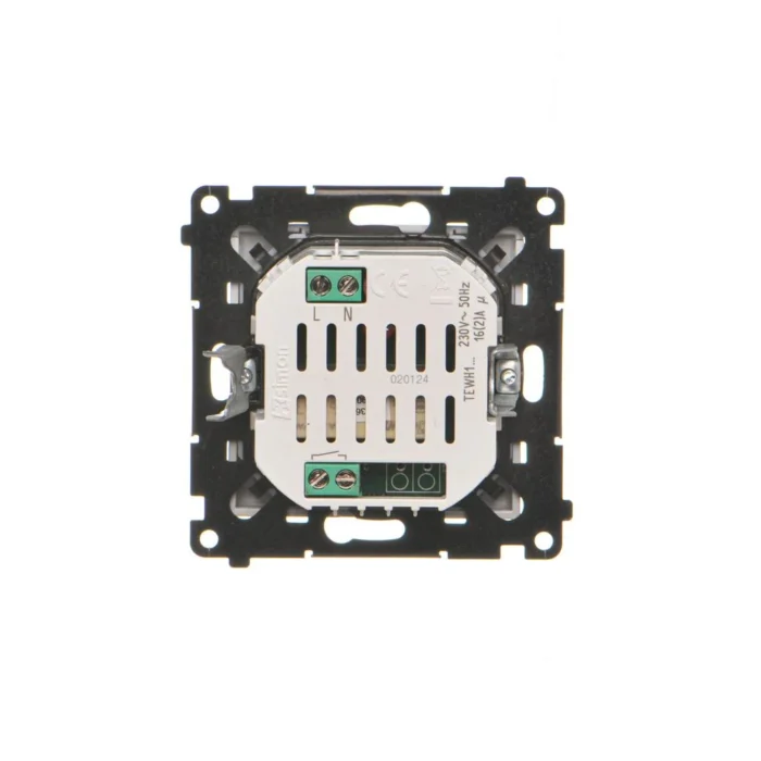 Spínač elektronický hotelový s LED podsvietením, 16A, hliník matný – Obrázok 3