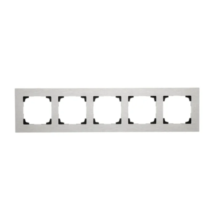 Rámček 5 - krát kovový, Klasický Inox – Obrázok 2