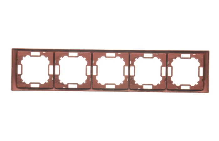 Rámček 5- násobný, mahagón, hydrografika – Obrázok 3