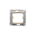 Adaptér pre montáž štandardu 45×45 mm, zlatá matná – Obrázok 4