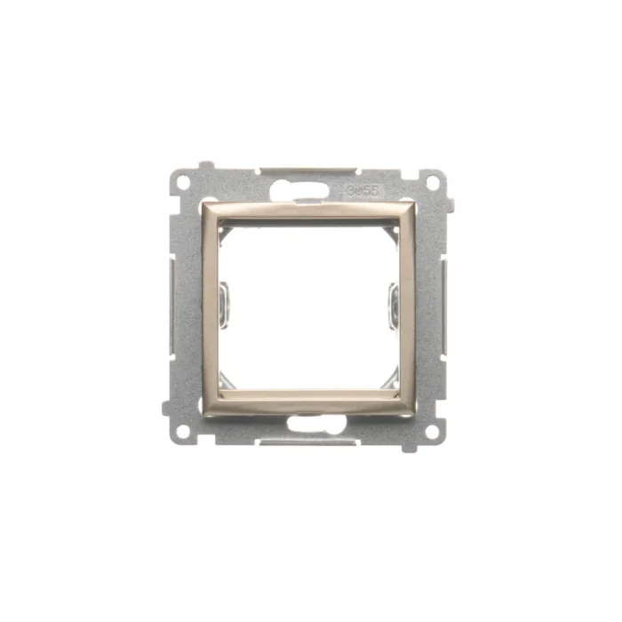 Adaptér pre montáž štandardu 45×45 mm, zlatá matná – Obrázok 4