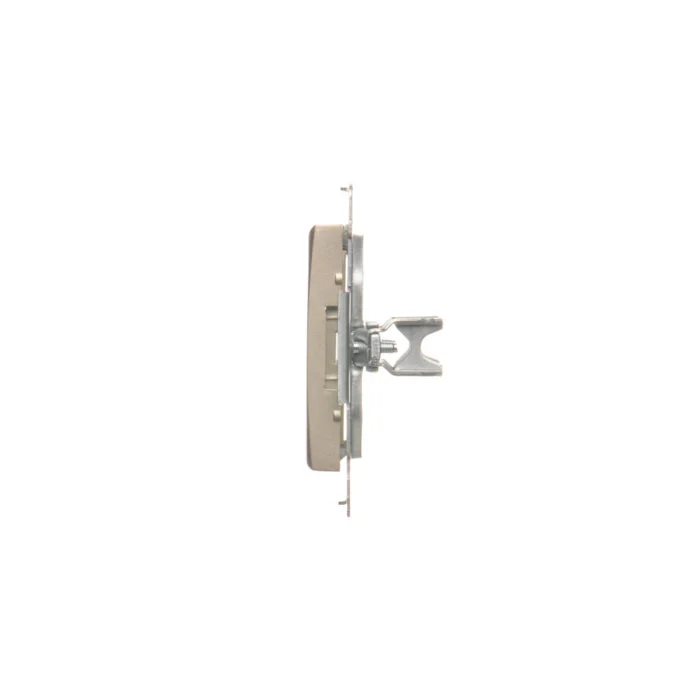 Adaptér pre montáž štandardu 45×45 mm, zlatá matná – Obrázok 2