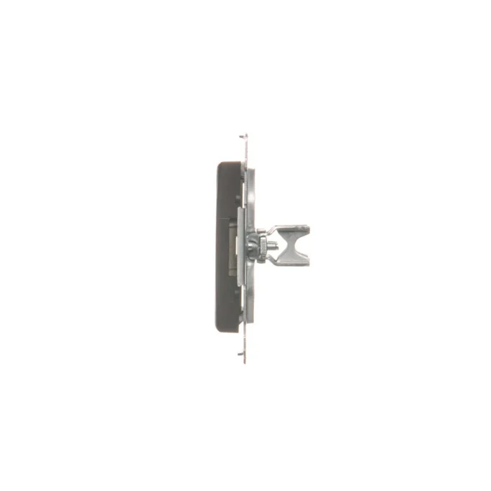 Adaptér pre montáž štandardu 45×45 mm, hnedá matná – Obrázok 2