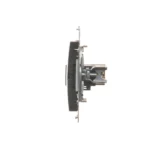 Zásuvka HDMI dvojitá, antracitová – Obrázok 7